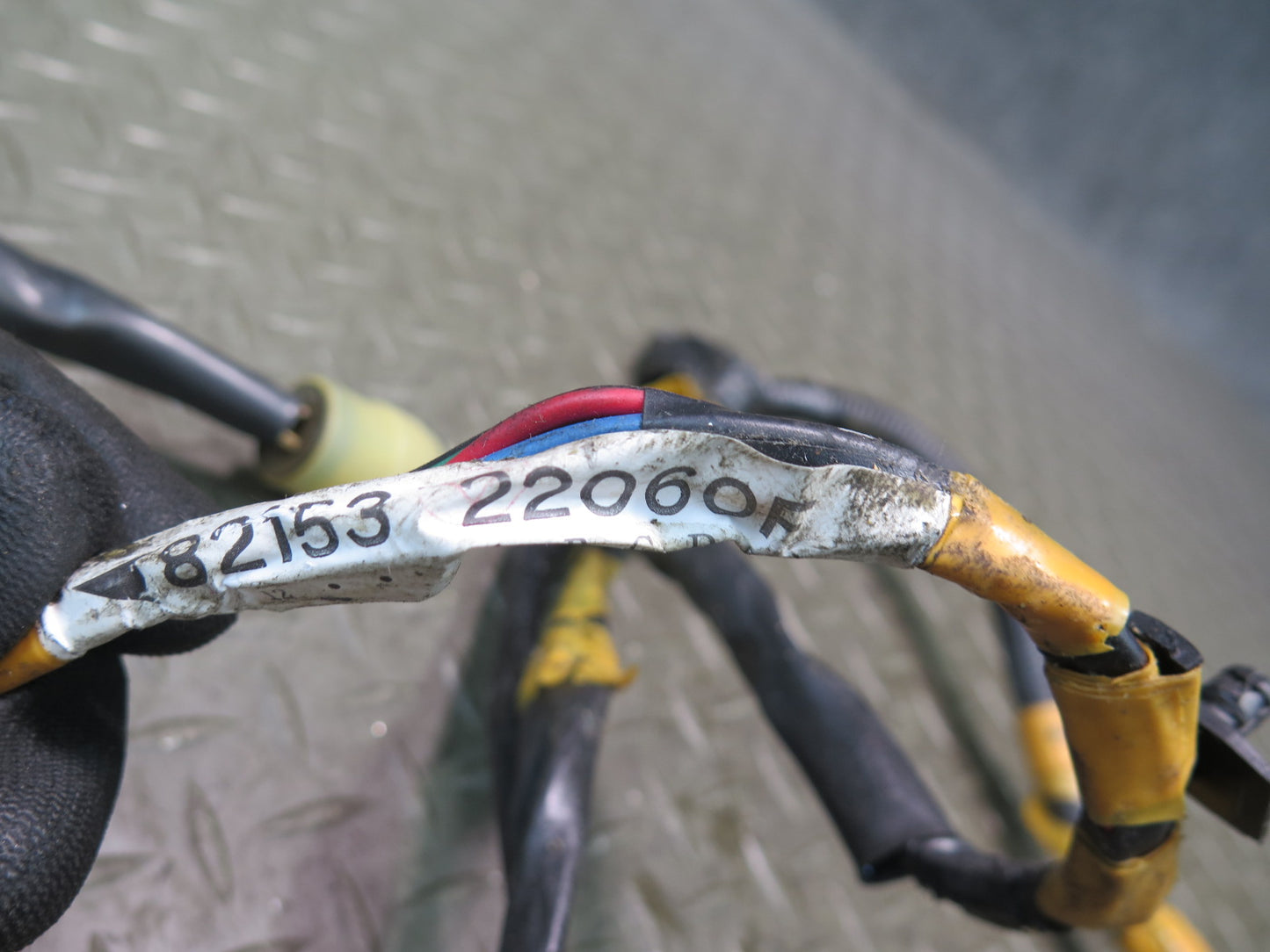 84-86 Toyota Cressida MX73 Sedan Rear Right Door Wire Wiring Harness OEM