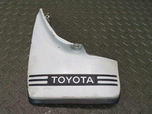 84-86 Toyota Cressida MX73 Sedan Rear Left MUD Flap Guard Super White OEM