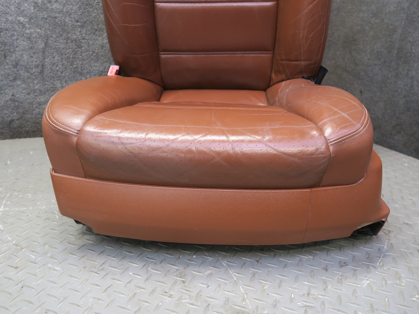 2008-2010 Porsche Cayenne 957 Front Left Right Comfort Leather Seat Chestnut Set