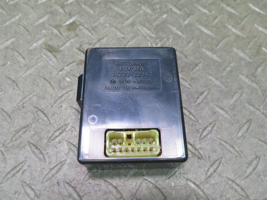 85-87 Toyota Cressida MX73 Theft Warning Locking Control Module 89730-22040 OEM