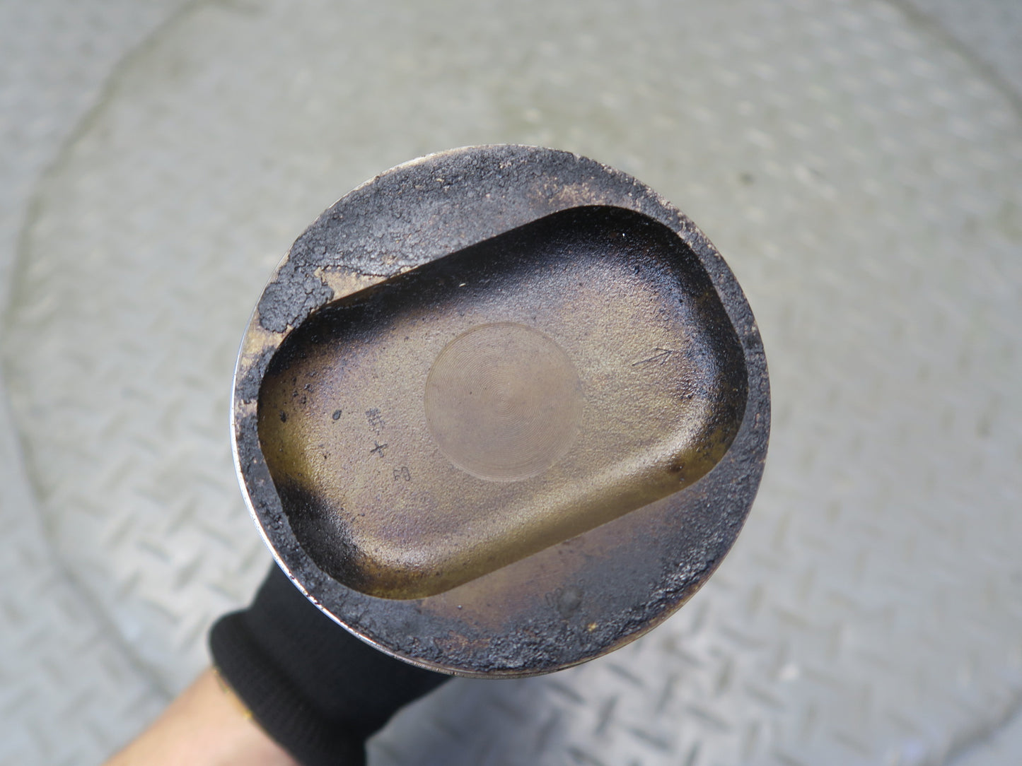 90-91 Mercedes W126 5.6 M117 117.968 Set of 8 Engine Piston w Connecting Rod OEM