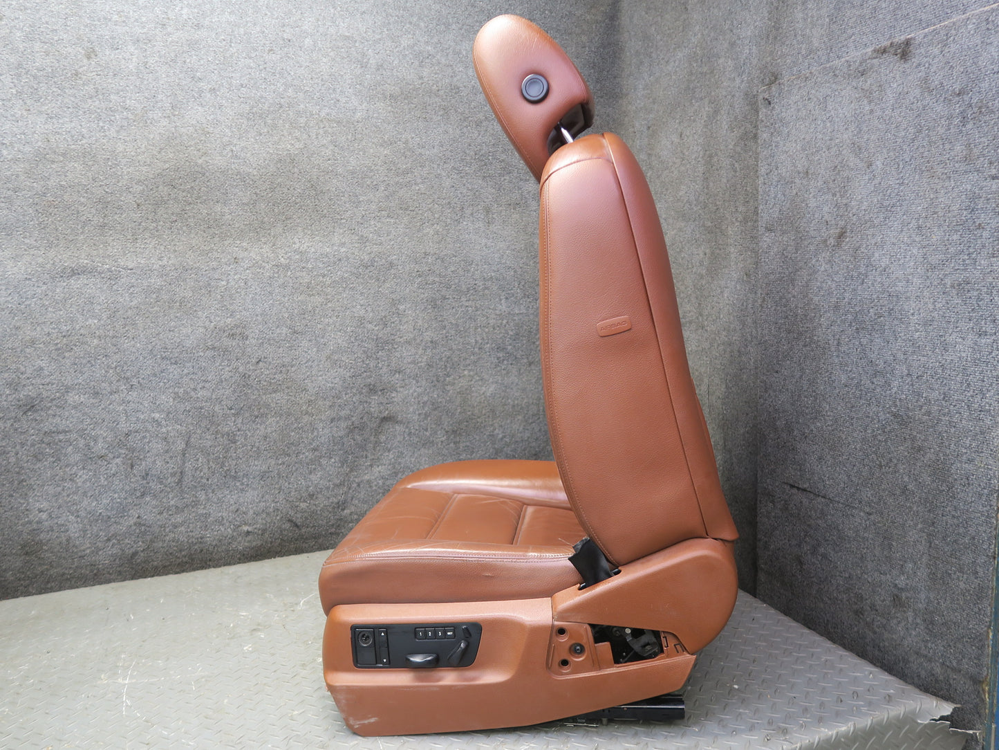 2008-2010 Porsche Cayenne 957 Front Left Right Comfort Leather Seat Chestnut Set