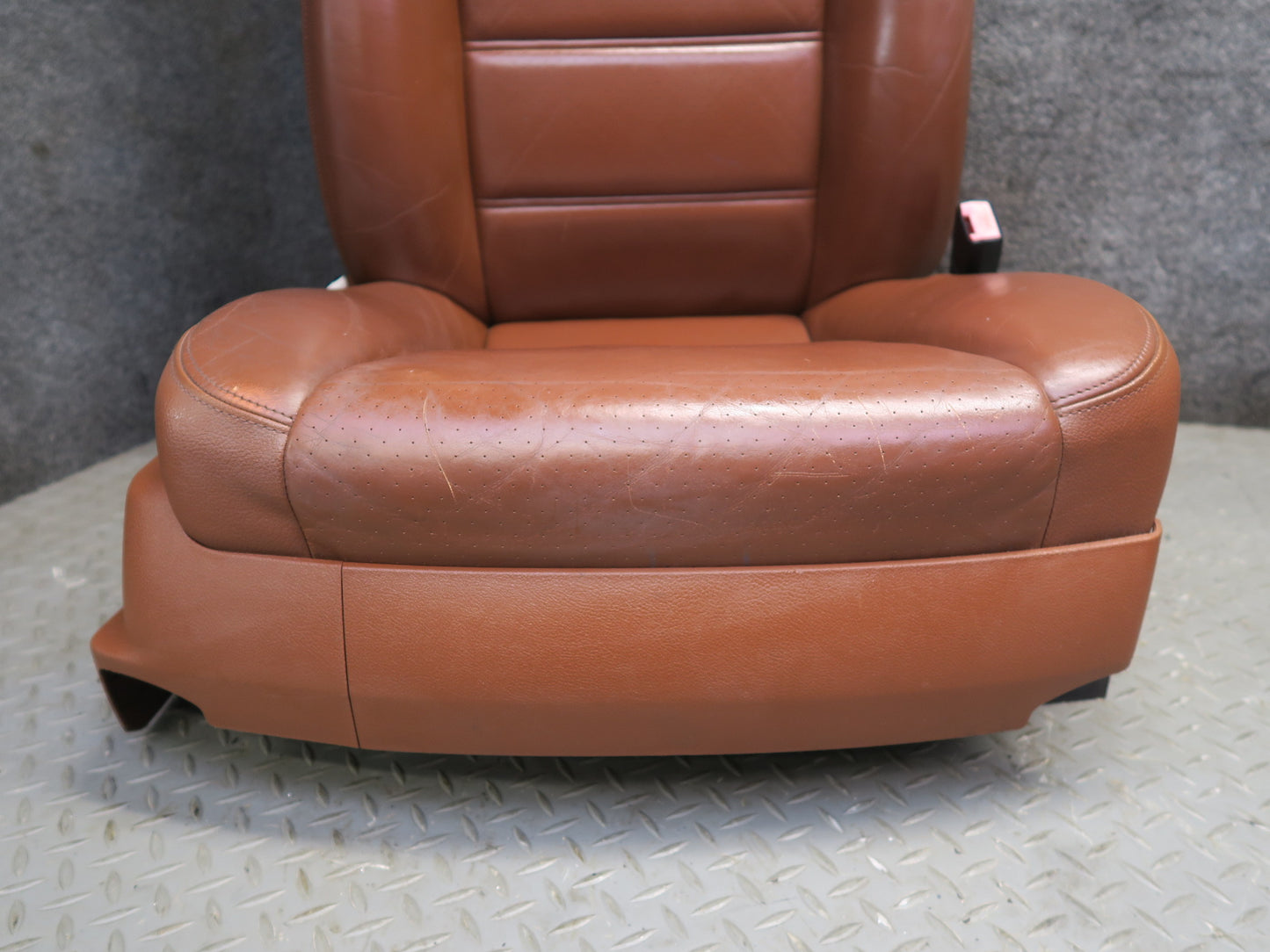 2008-2010 Porsche Cayenne 957 Front Left Right Comfort Leather Seat Chestnut Set