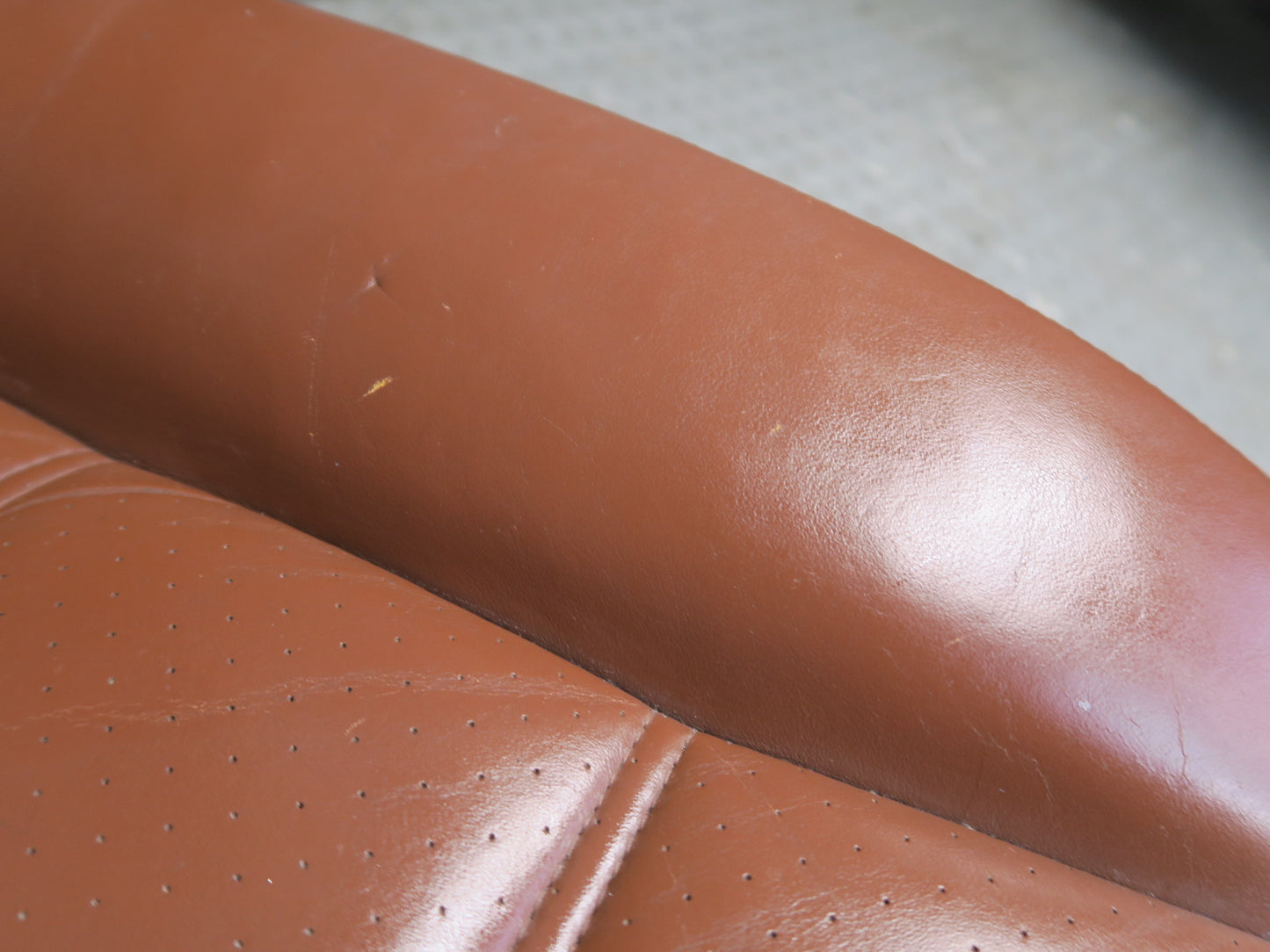 2008-2010 Porsche Cayenne 957 Front Left Right Comfort Leather Seat Chestnut Set