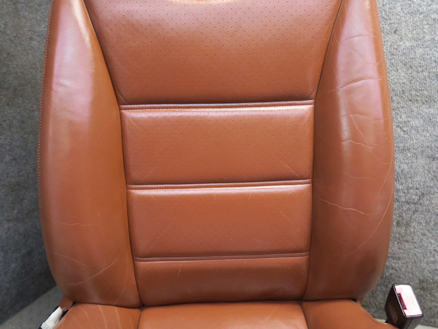 2008-2010 Porsche Cayenne 957 Front Left Right Comfort Leather Seat Chestnut Set