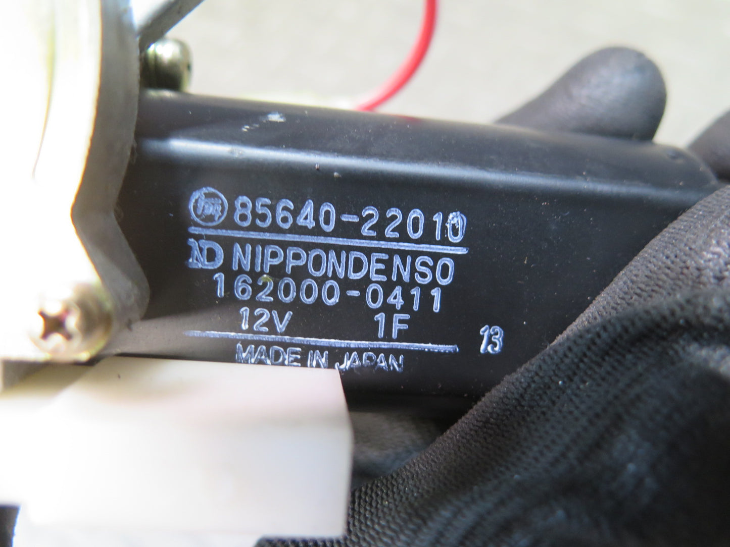 84-88 Toyota Cressida MX73 Front Left Automatic Seat Belt Drive Guide Motor OEM