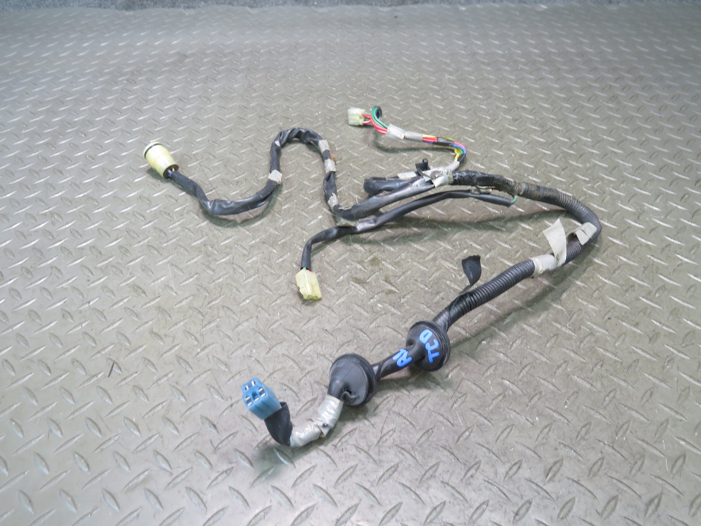84-86 Toyota Cressida MX73 Sedan Rear Left Door Wire Wiring Harness OEM