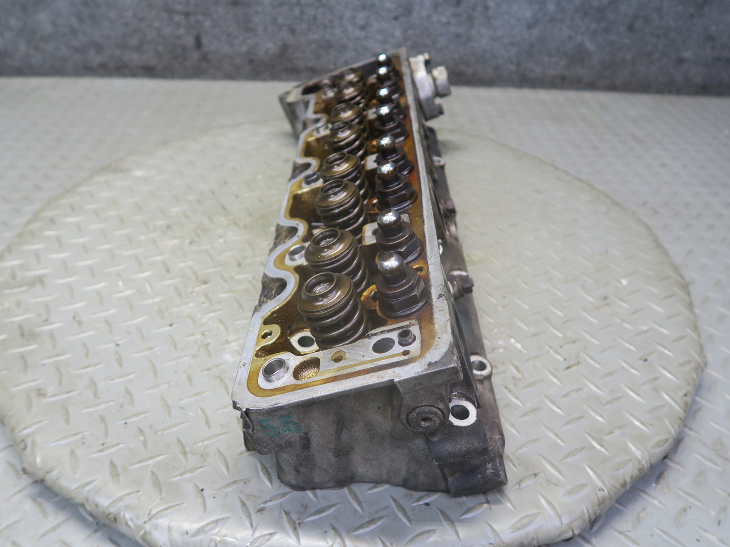 86-91 Mercedes W126 560 SEL 5.6L M117 117.968 Engine Right Cylinder Head OEM