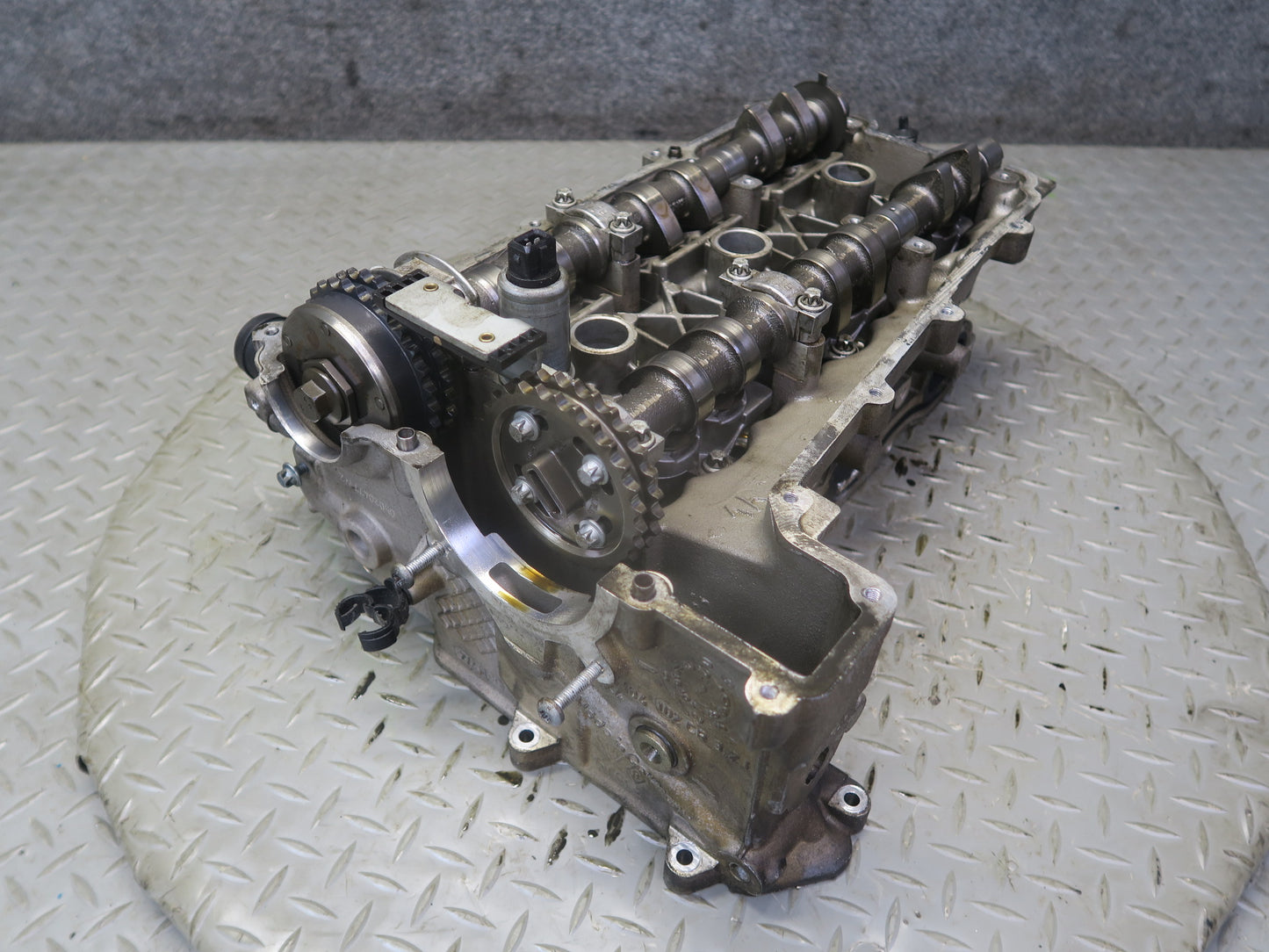1999 Porsche 911 3.4L M96.01 Engine Right Cylinder Head w Camshafts & Cover 19k