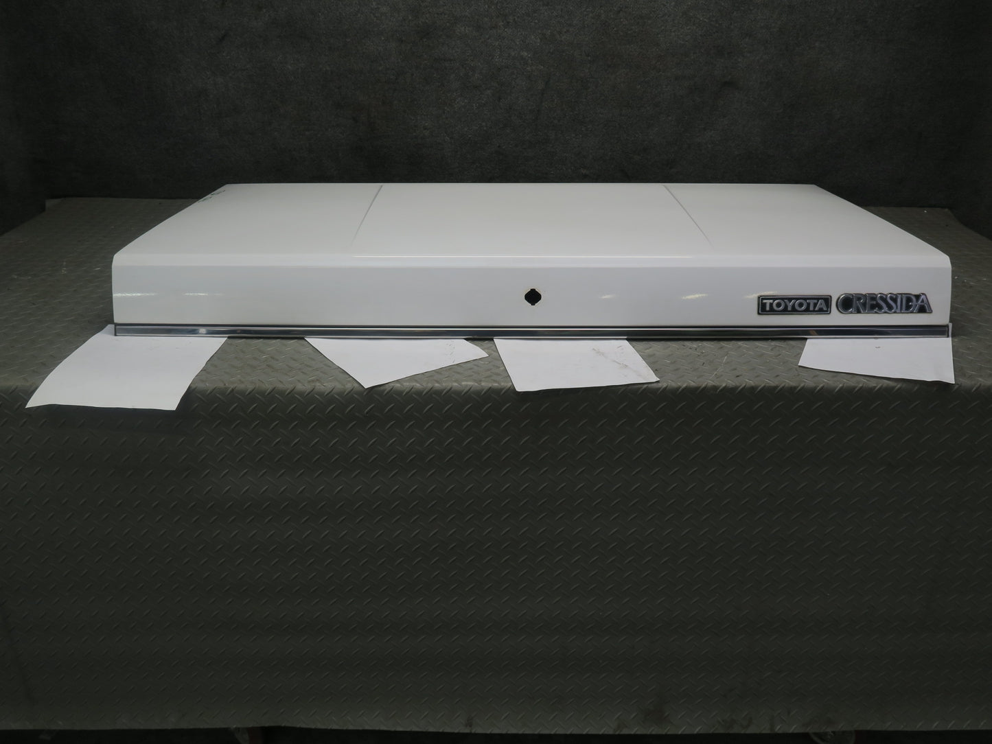 84-88 Toyota Cressida Sedan Rear Trunk Deck Lid Shell Cover Panel White OEM