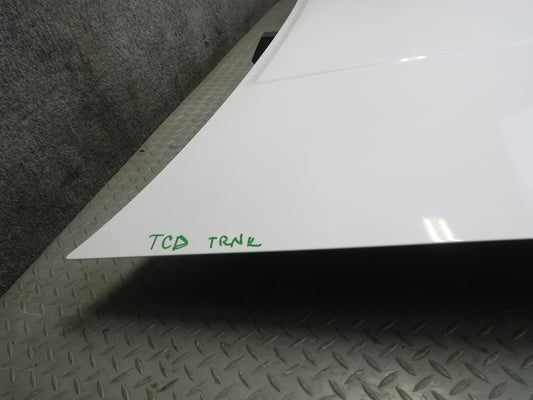 84-88 Toyota Cressida Sedan Rear Trunk Deck Lid Shell Cover Panel White OEM