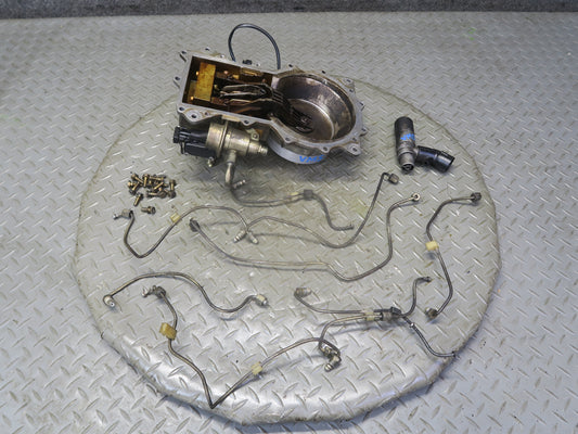 86-91 Mercedes W126 560SEL M117 Fuel Injection Distributor w Fuel Line Set OEM