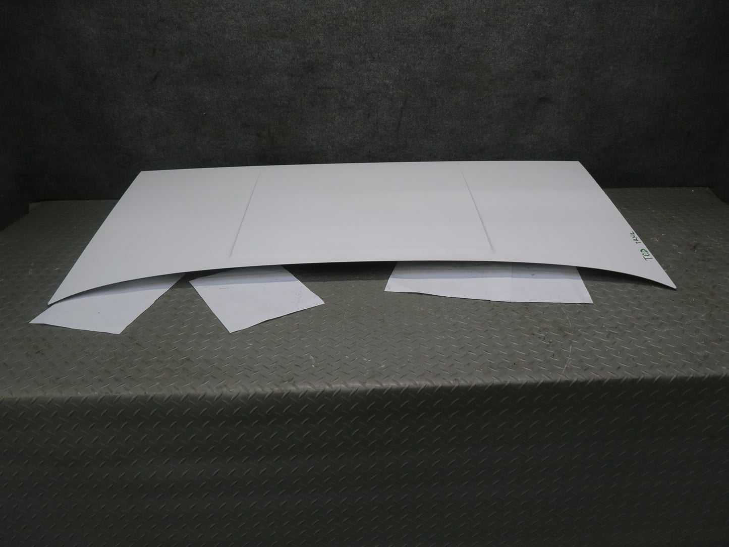84-88 Toyota Cressida Sedan Rear Trunk Deck Lid Shell Cover Panel White OEM