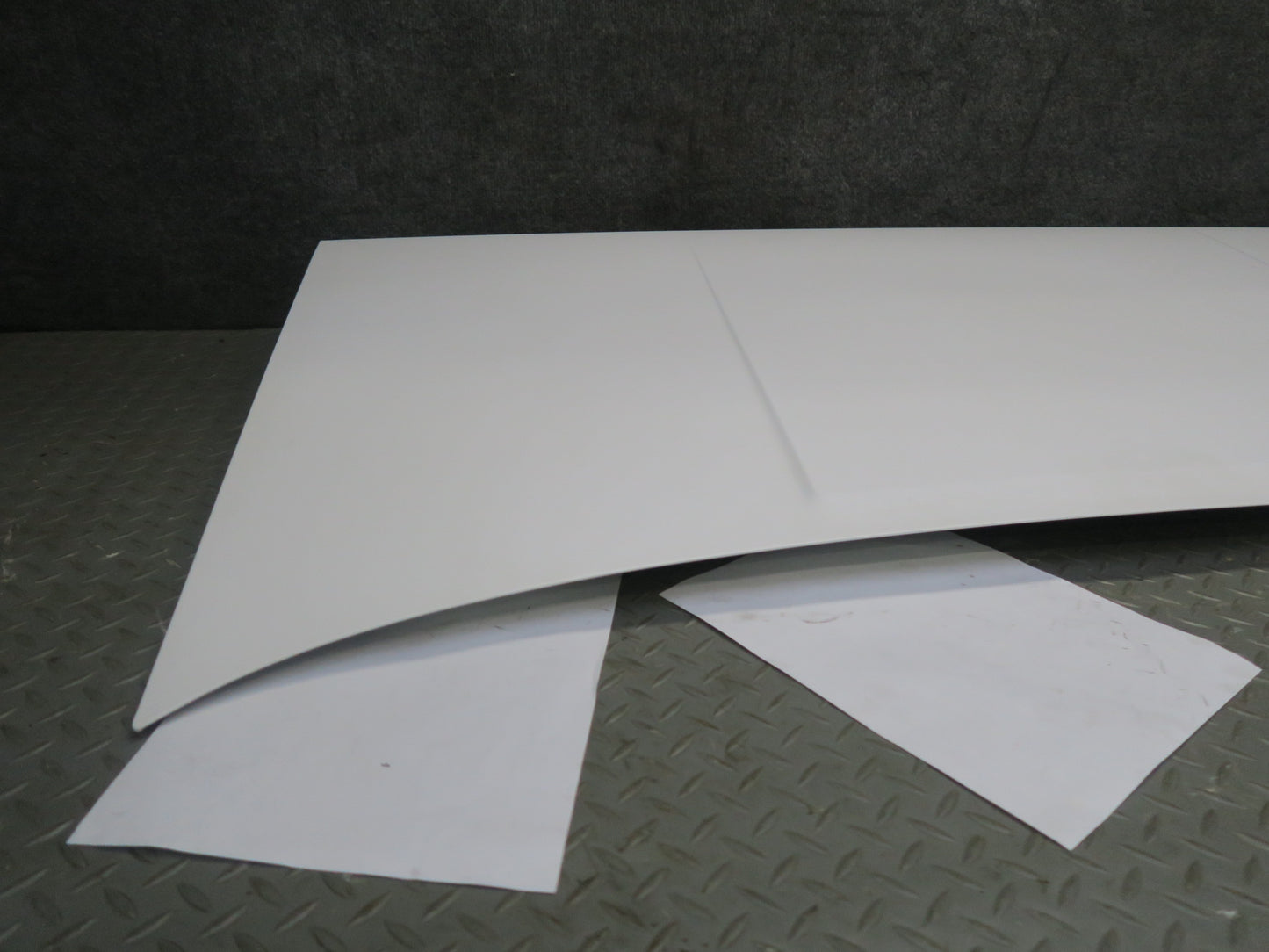 84-88 Toyota Cressida Sedan Rear Trunk Deck Lid Shell Cover Panel White OEM