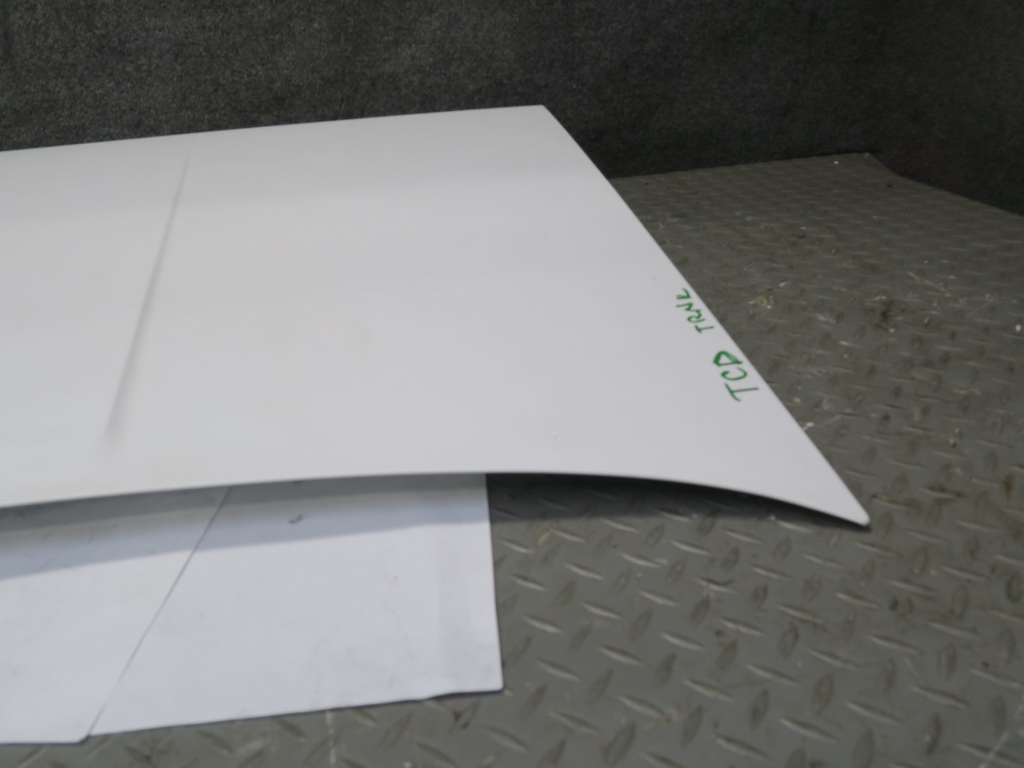 84-88 Toyota Cressida Sedan Rear Trunk Deck Lid Shell Cover Panel White OEM