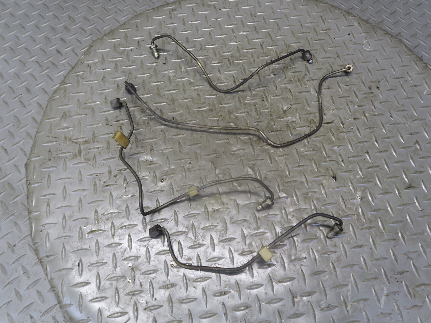 86-91 Mercedes W126 560SEL M117 Fuel Injection Distributor w Fuel Line Set OEM
