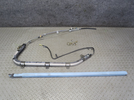 84-86 TOYOTA CRESSIDA MX73 FRONT RIGHT ROOF SHOULDER BELT GUIDE RAIL ASSY OEM