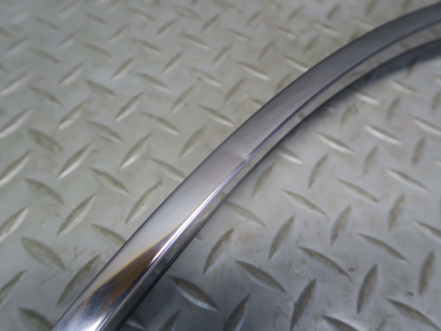 84-86 Toyota Cressida MX73 Sedan Rear Left Fender Wheel Arch Chrome Molding OEM