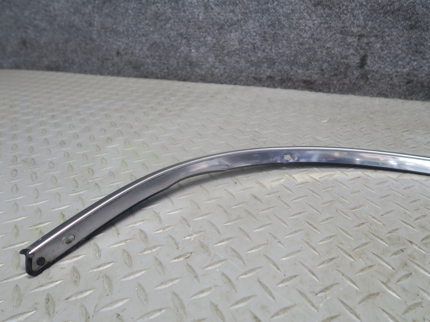 84-86 Toyota Cressida MX73 Sedan Rear Left Fender Wheel Arch Chrome Molding OEM