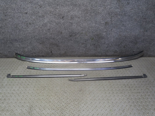 85-88 Toyota Cressida MX73 Sedan Rear Window Chrome Trim Molding Set OEM