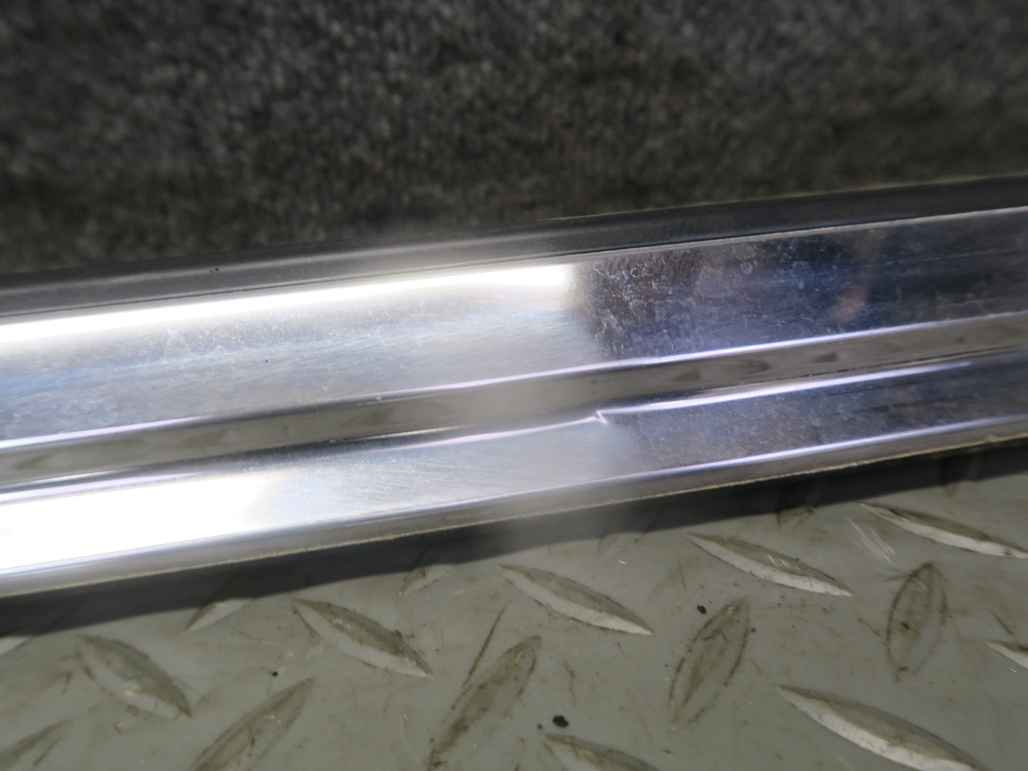 85-88 Toyota Cressida MX73 Sedan Rear Window Chrome Trim Molding Set OEM