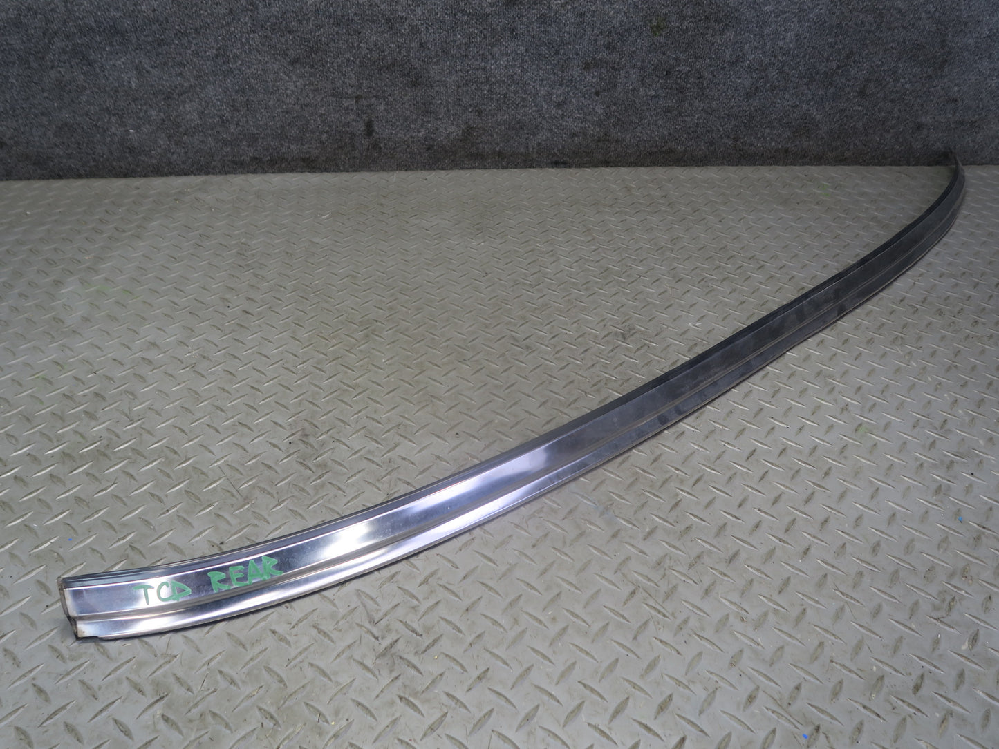 85-88 Toyota Cressida MX73 Sedan Rear Window Chrome Trim Molding Set OEM