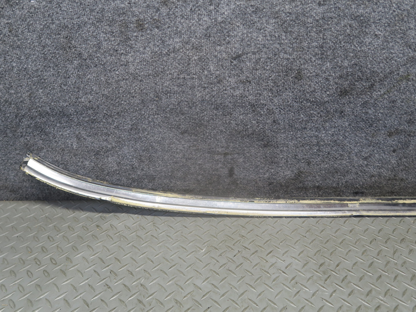 85-88 Toyota Cressida MX73 Sedan Rear Window Chrome Trim Molding Set OEM