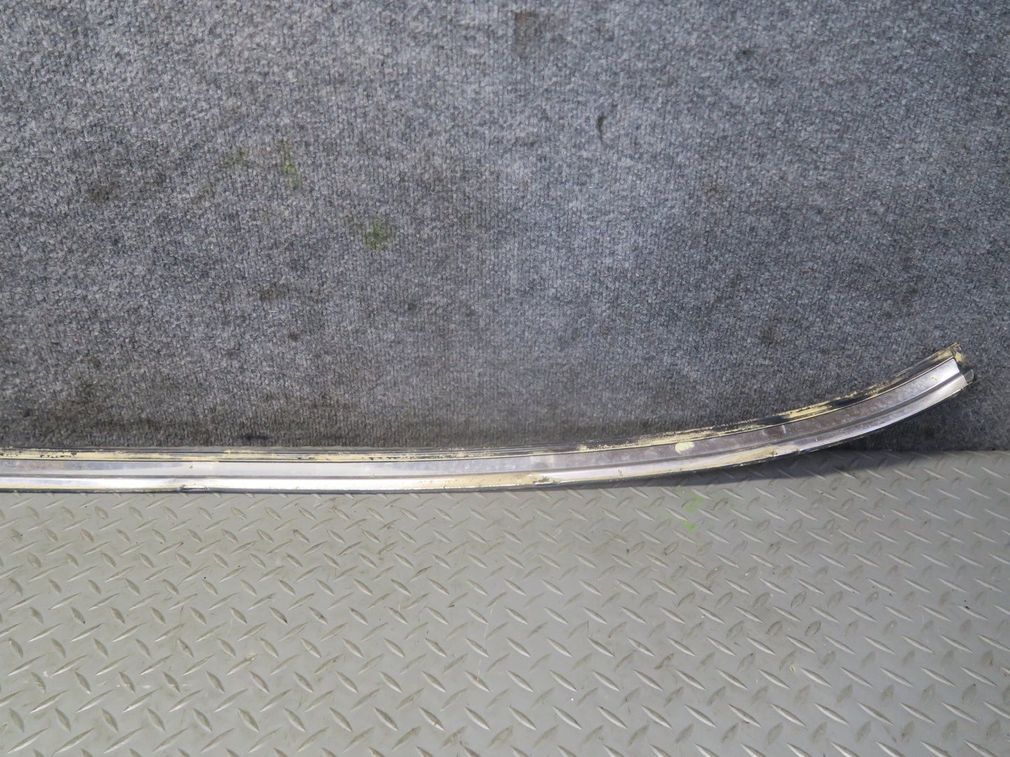 85-88 Toyota Cressida MX73 Sedan Rear Window Chrome Trim Molding Set OEM