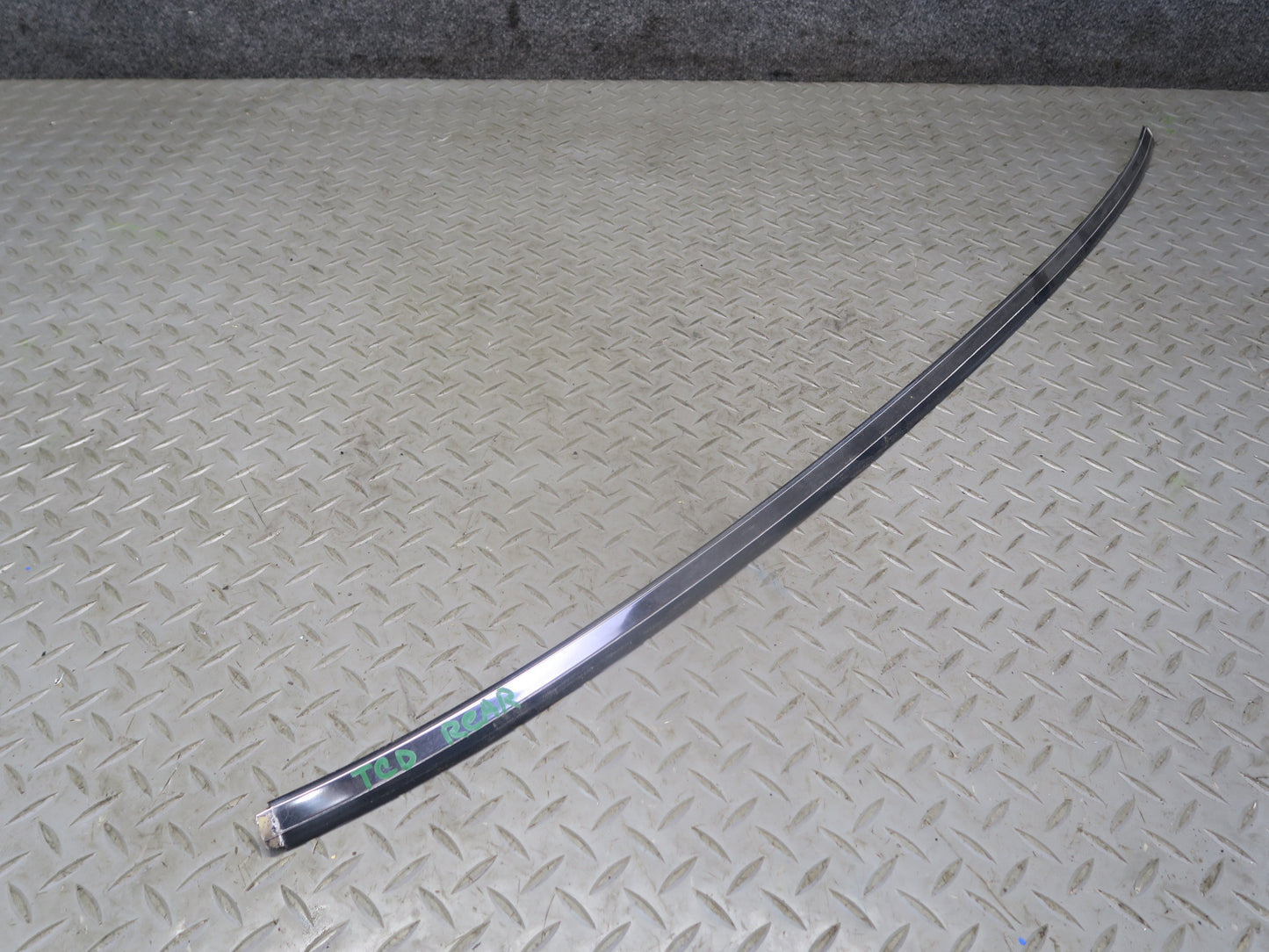 85-88 Toyota Cressida MX73 Sedan Rear Window Chrome Trim Molding Set OEM