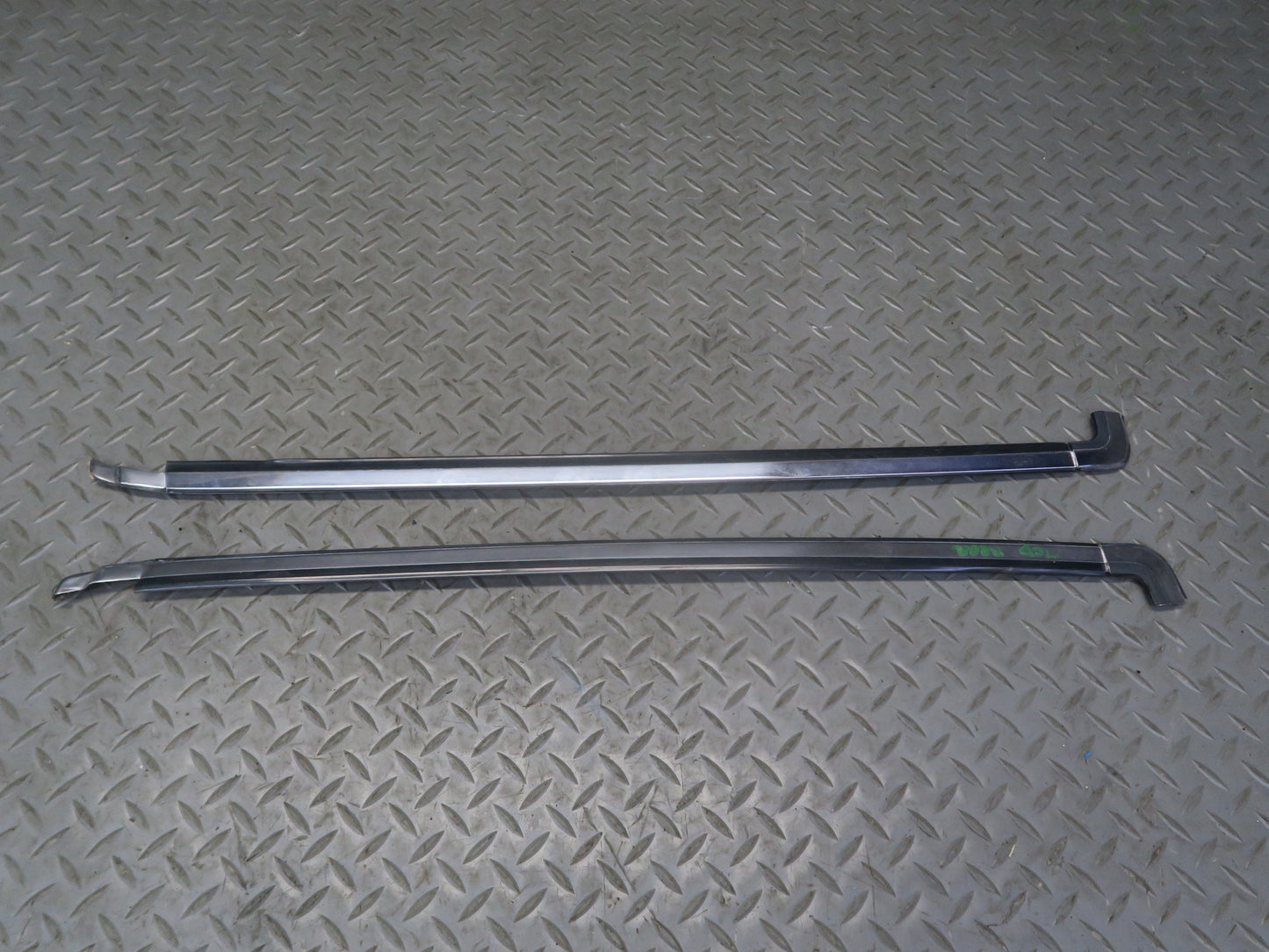 85-88 Toyota Cressida MX73 Sedan Rear Window Chrome Trim Molding Set OEM