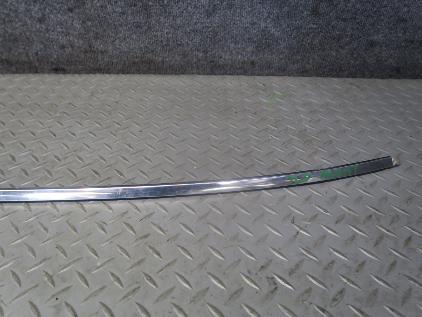 84-86 Toyota Cressida MX73 Front Windshield Chrome Trim Molding Cover Set OEM