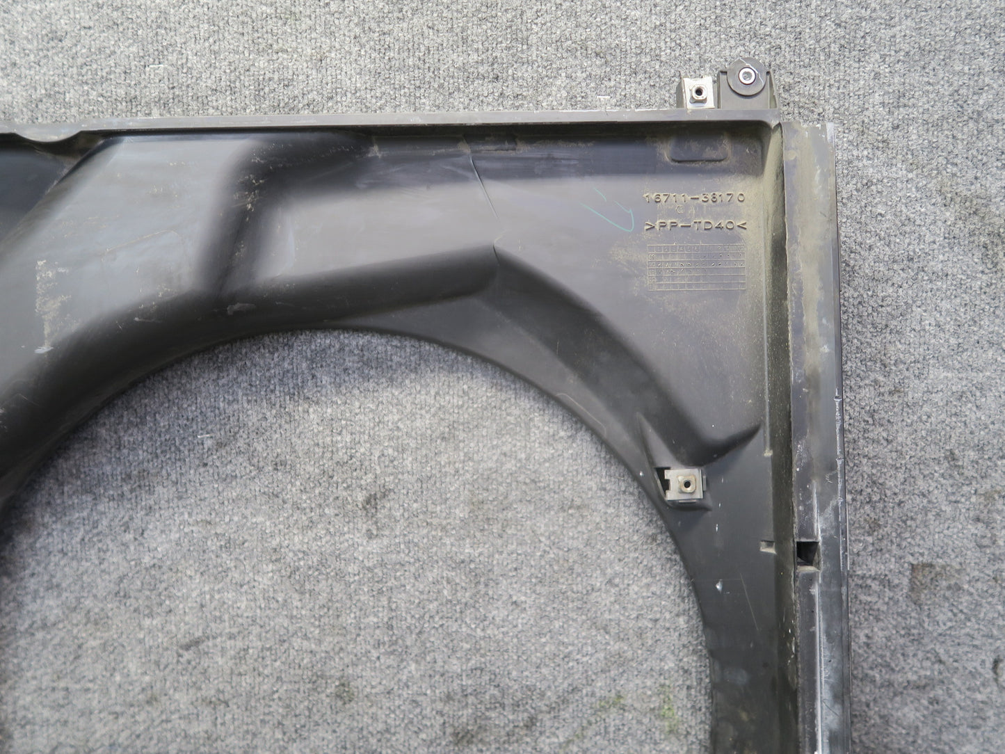 2010-2023 Lexus URJ150L GX460 Engine Cooling Fan Motor Shroud 16711-38170