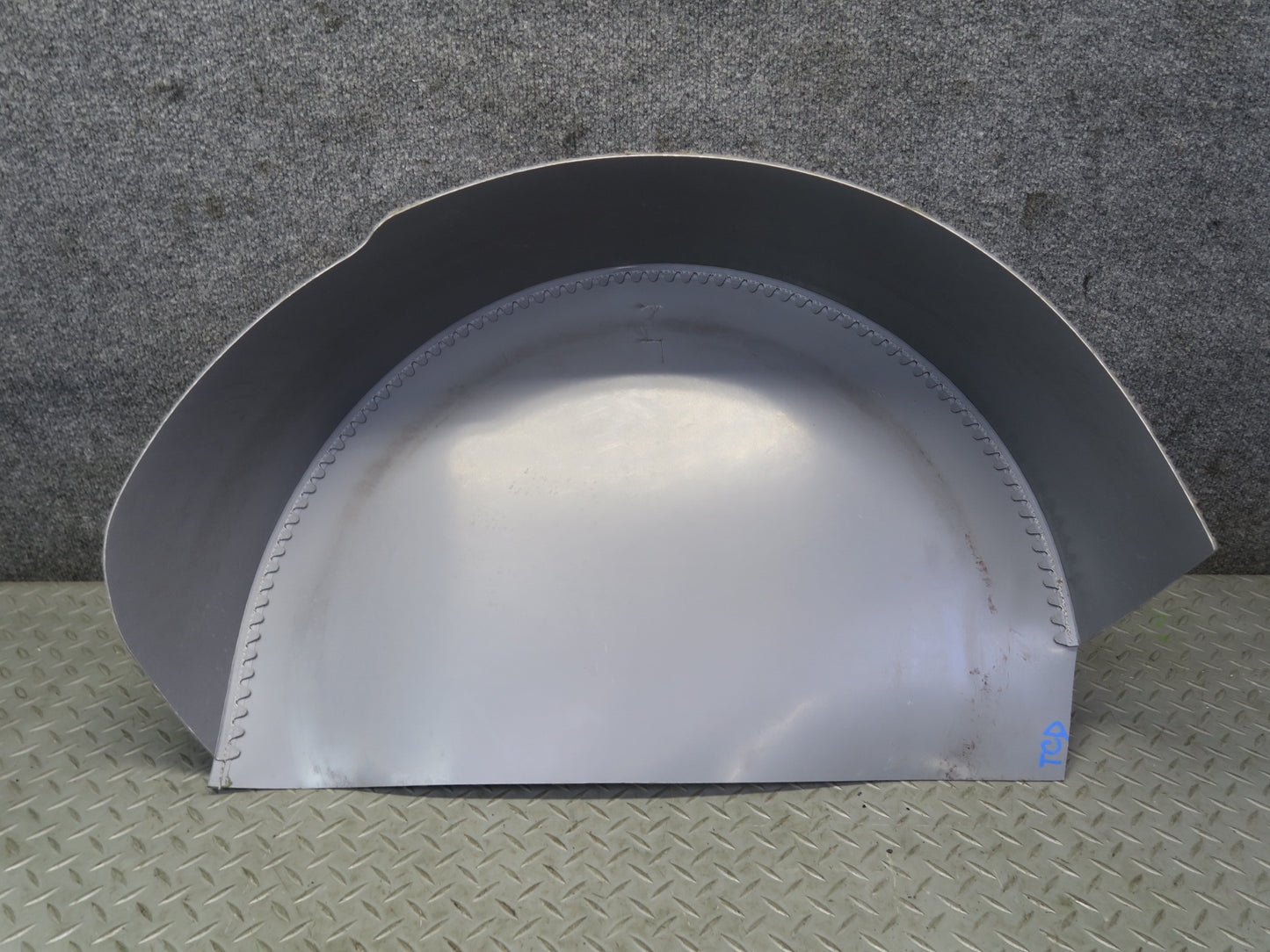 84-88 Toyota Cressida MX73 Sedan Trunk Spare Tire Wheel Carpet Cover Gray OEM