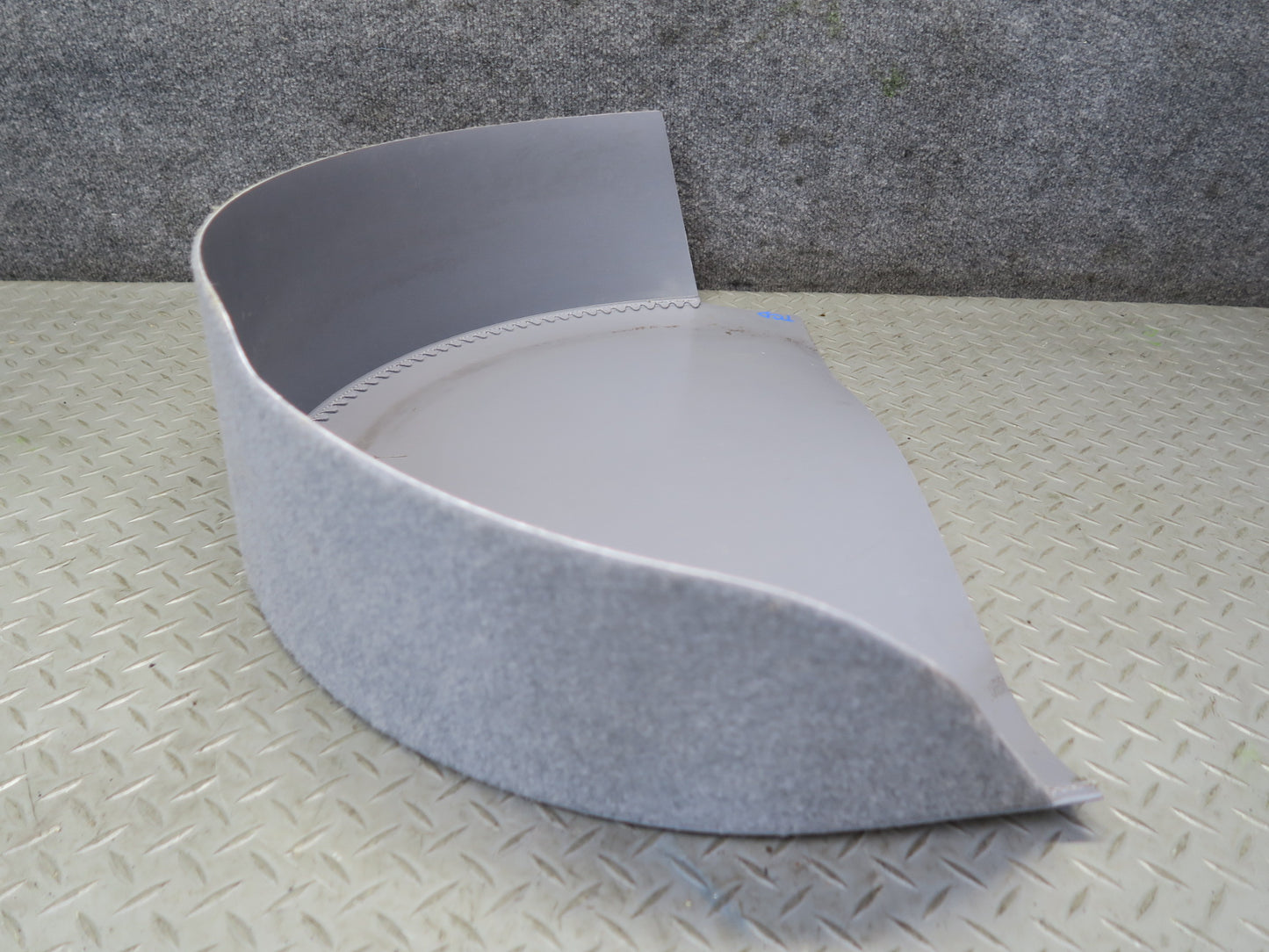 84-88 Toyota Cressida MX73 Sedan Trunk Spare Tire Wheel Carpet Cover Gray OEM