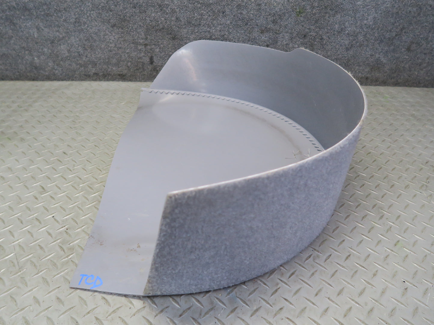 84-88 Toyota Cressida MX73 Sedan Trunk Spare Tire Wheel Carpet Cover Gray OEM