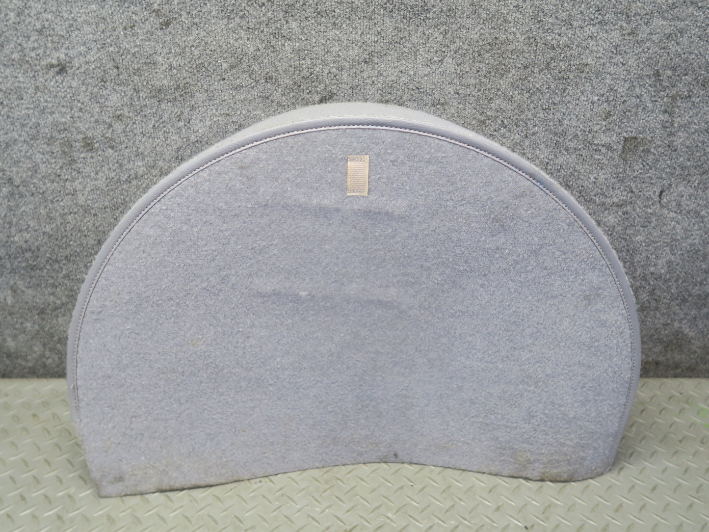 84-88 Toyota Cressida MX73 Sedan Trunk Spare Tire Wheel Carpet Cover Gray OEM