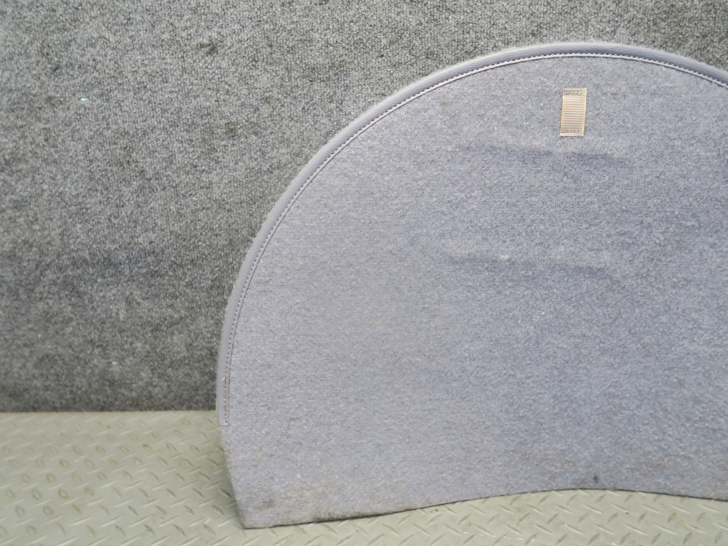 84-88 Toyota Cressida MX73 Sedan Trunk Spare Tire Wheel Carpet Cover Gray OEM