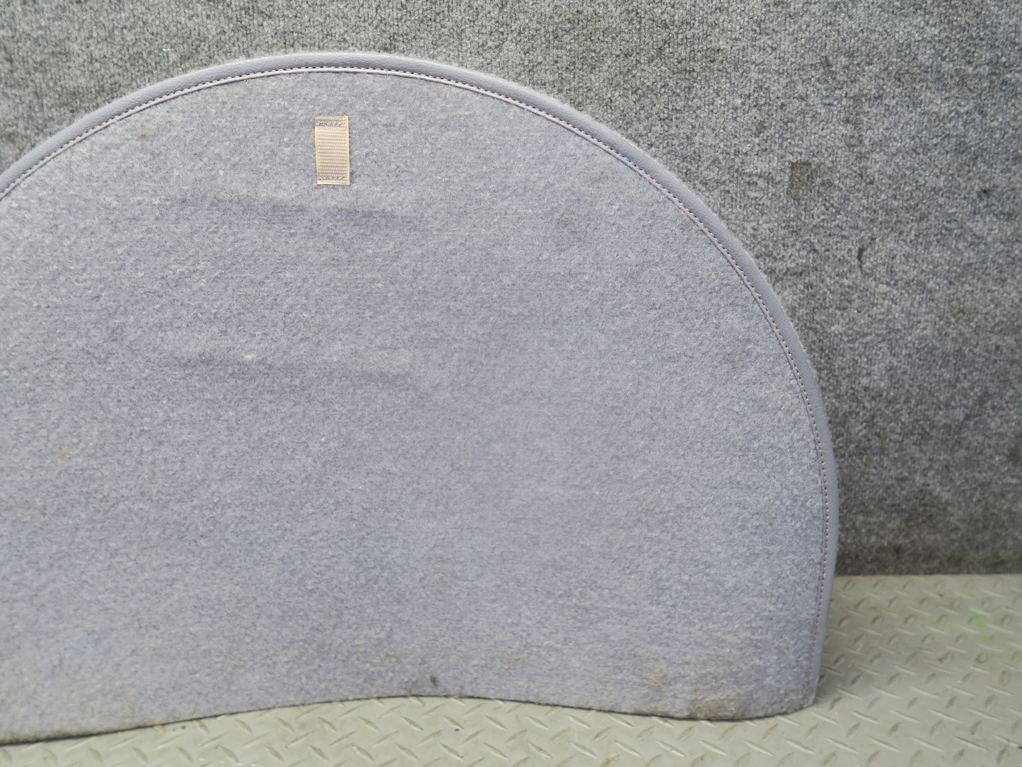84-88 Toyota Cressida MX73 Sedan Trunk Spare Tire Wheel Carpet Cover Gray OEM