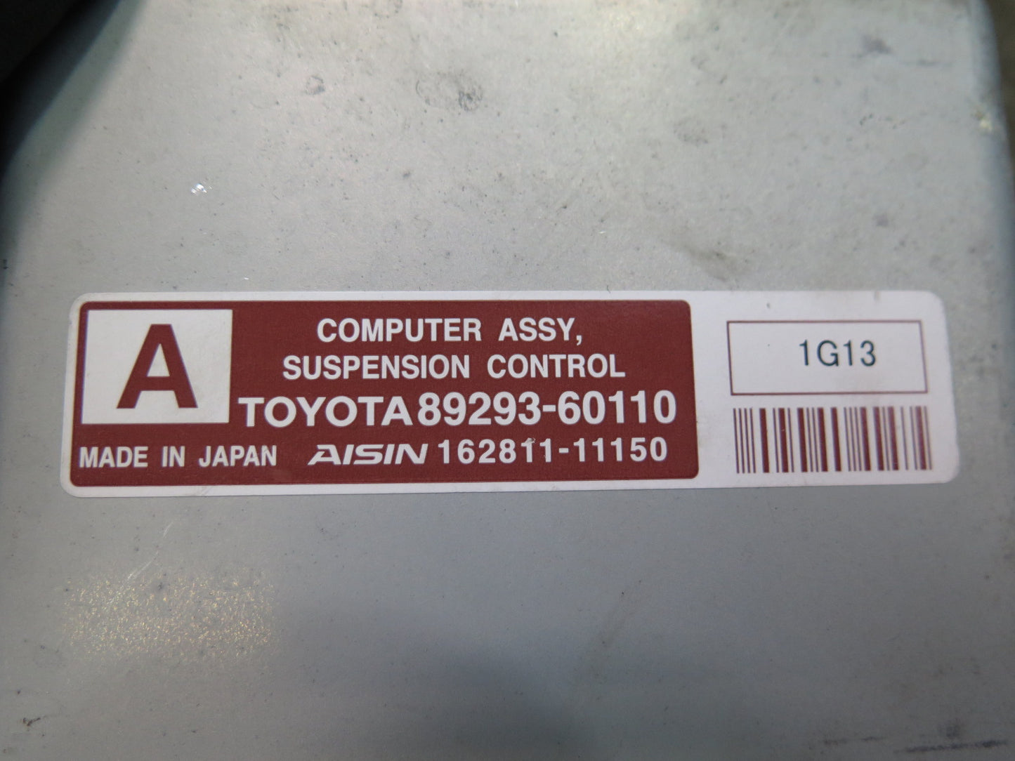 2010-2013 Lexus URJ150L GX460 Active Air Suspension Control Module Unit