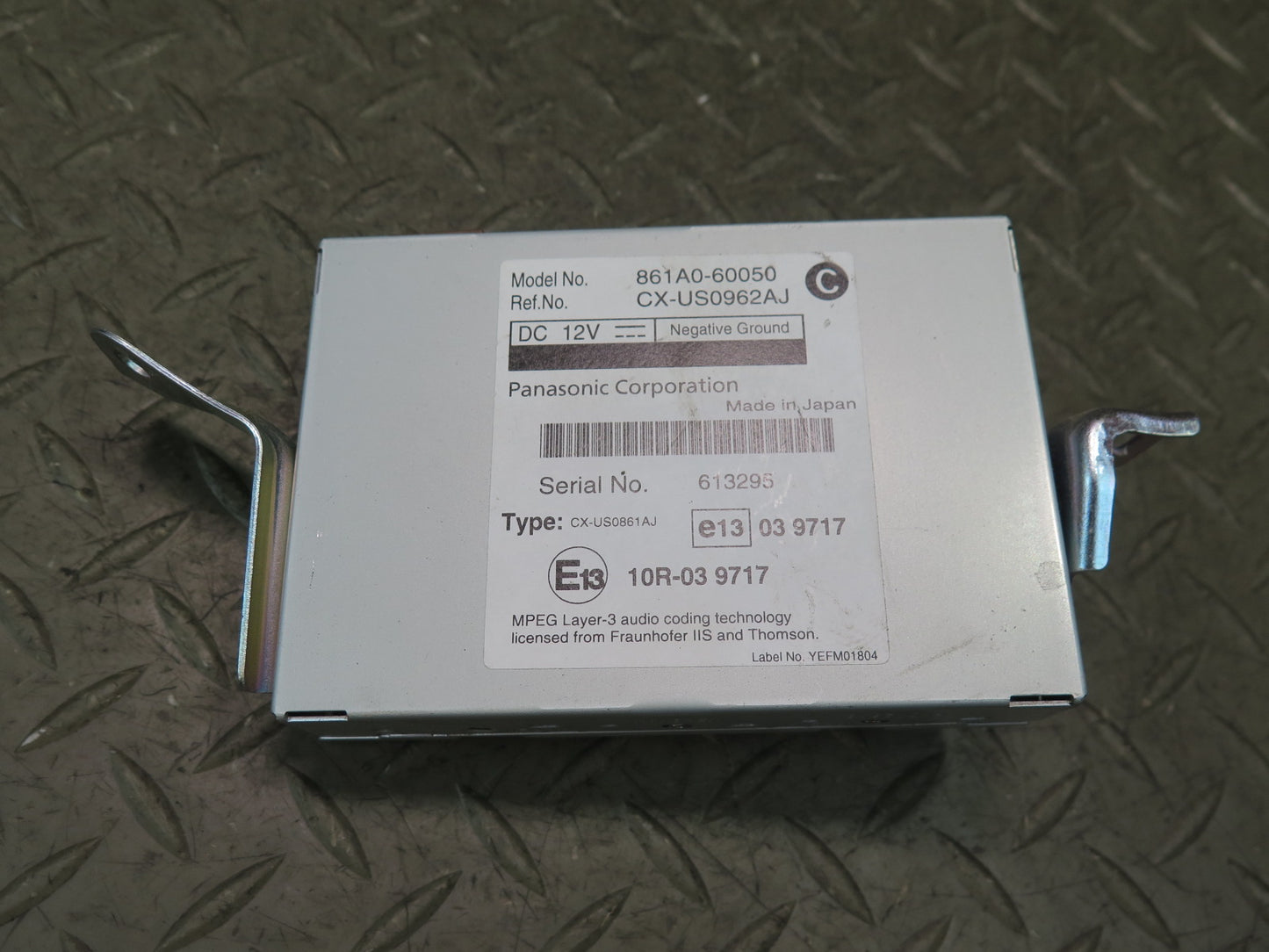 2010-2013 Lexus URJ150L GX460 Multimedia Communication Control Module Unit
