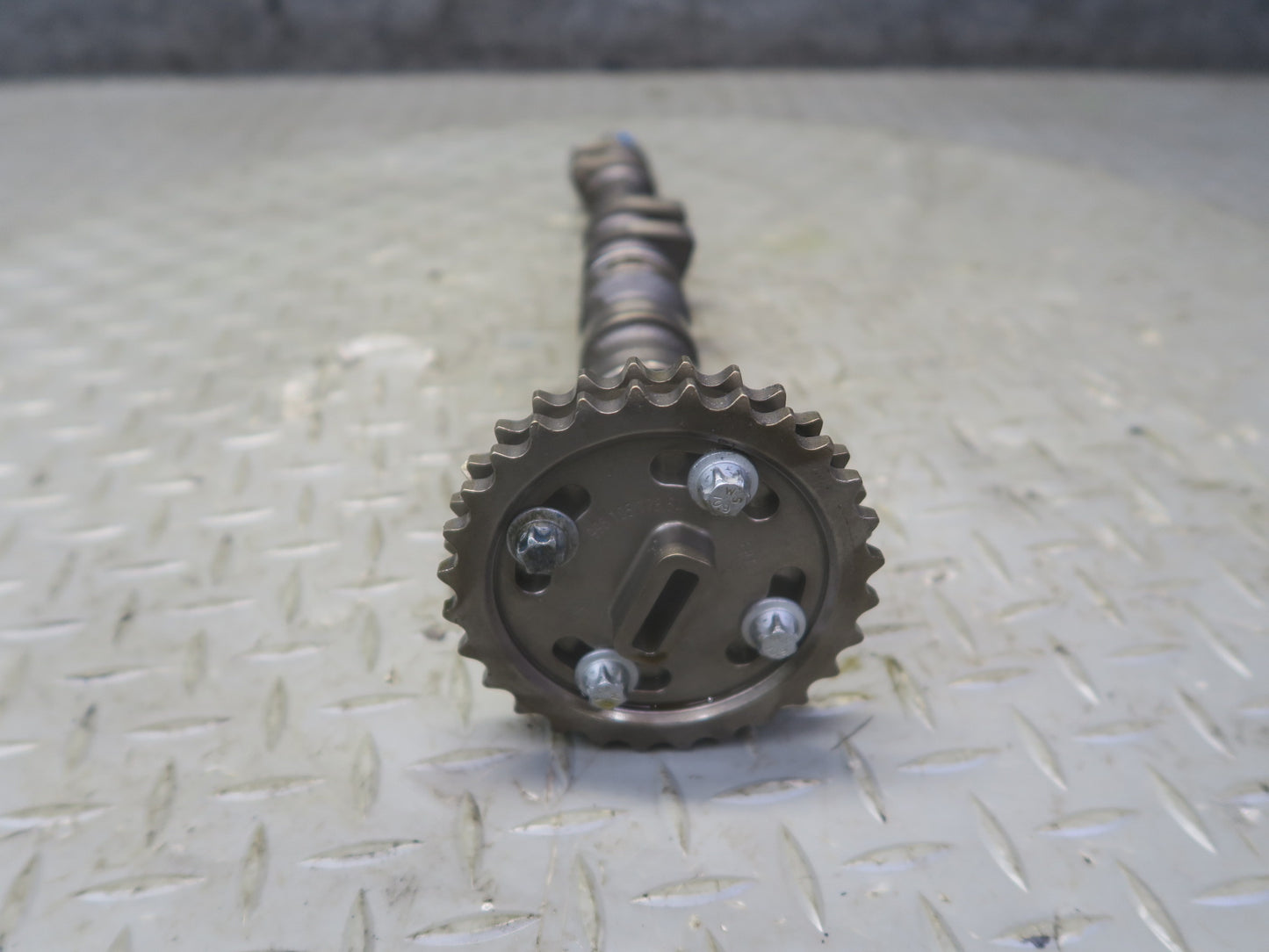 1999 Porsche 911 996 Left Engine Exhaust Camshaft w Sprocket 19k Miles