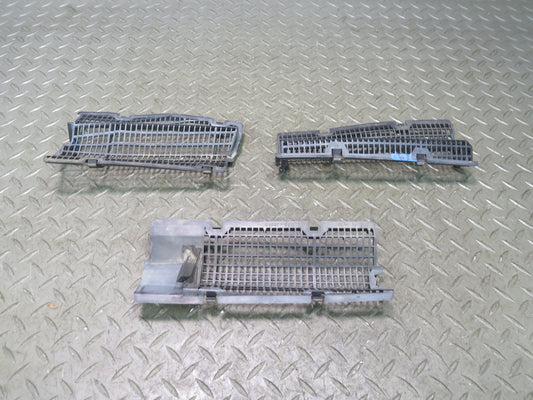 84-86 Toyota Cressida MX73 Front Windshield Cowl Vent Grille Cover Set of 3 OEM