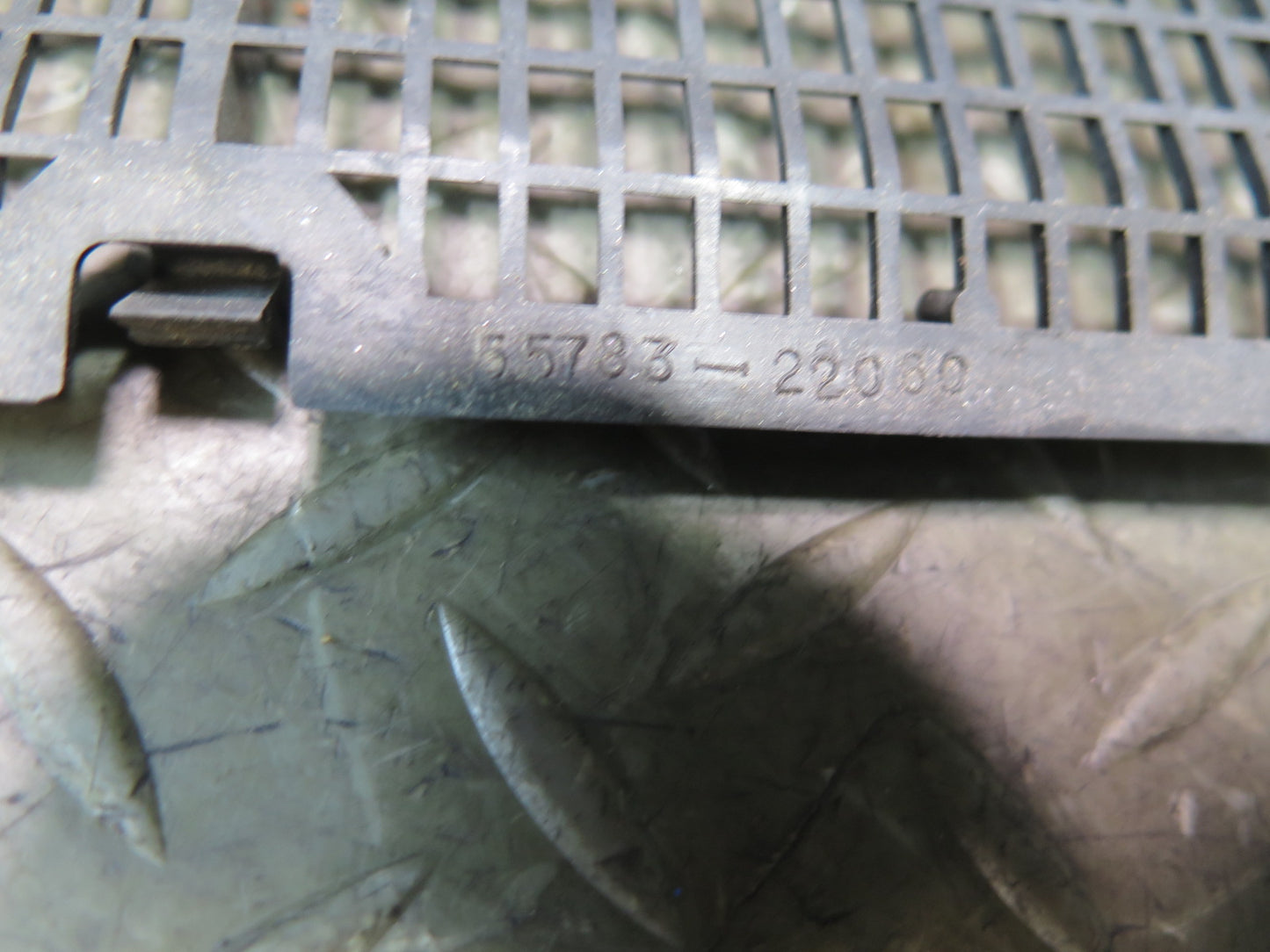 84-86 Toyota Cressida MX73 Front Windshield Cowl Vent Grille Cover Set of 3 OEM