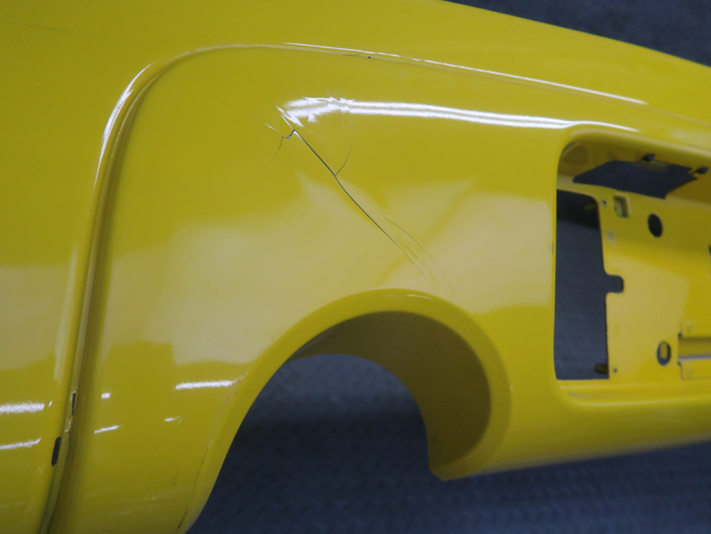 03-06 Chevrolet SSR Rear Bumper Cover Slingshot Yellow OEM