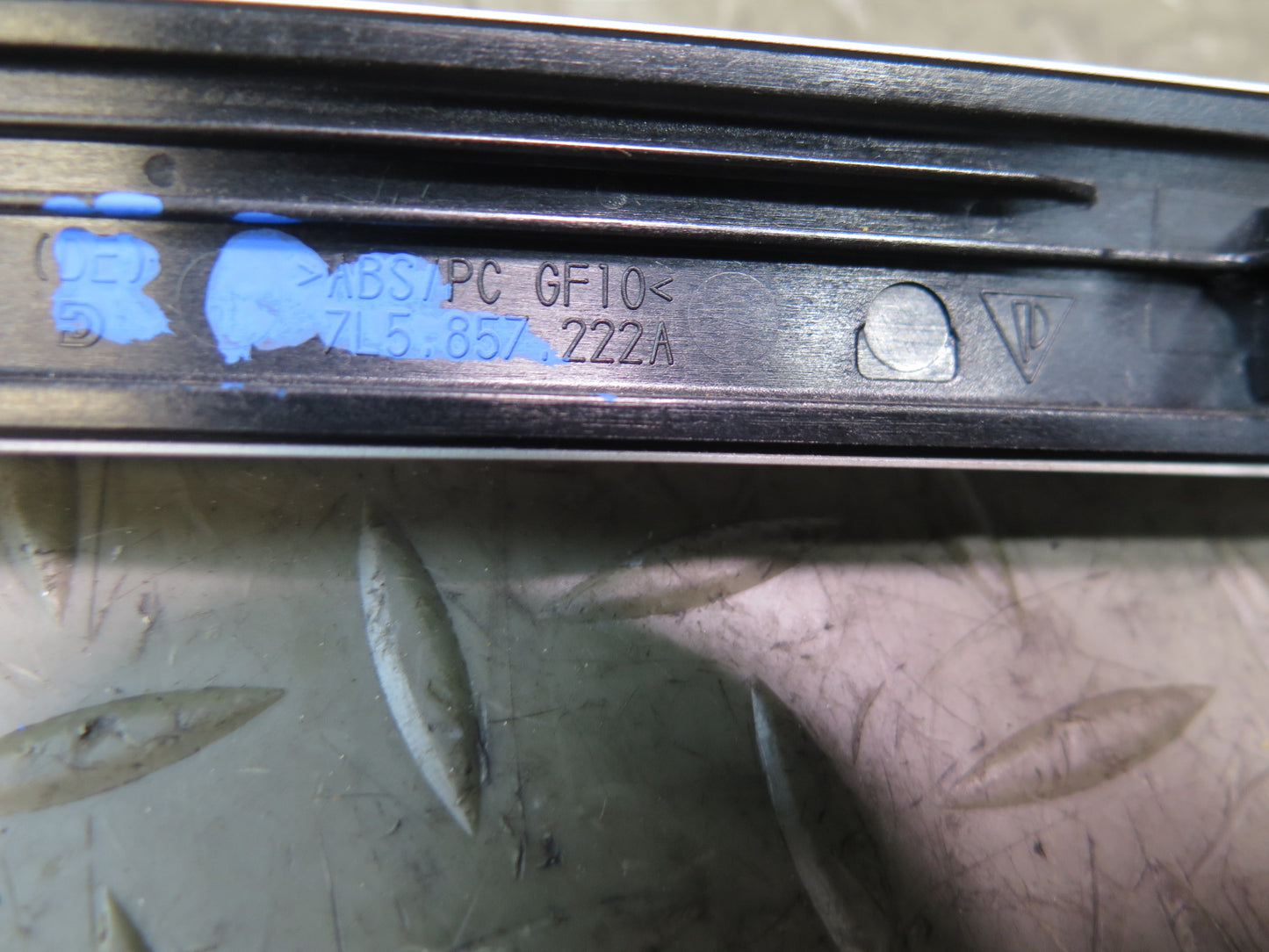 2003-2010 Porsche Cayenne 955 Dash Front Trim Bezel Cover Panel Set of 2