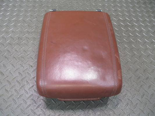 2003-2010 Porsche Cayenne 955 Center Console Leather Armrest Compartment Storage