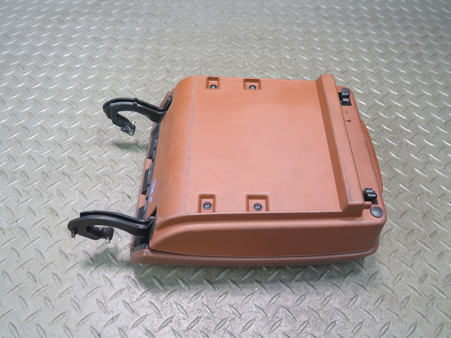 2003-2010 Porsche Cayenne 955 Center Console Leather Armrest Compartment Storage