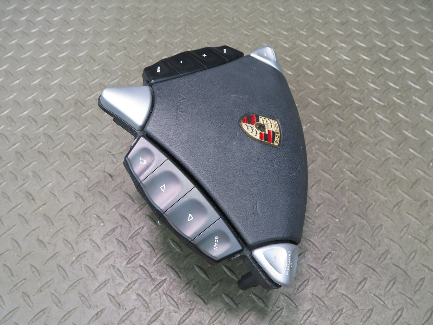 03-10 PORSCHE CAYENNE 955 957 FRONT LEFT DRIVER SIDE STEERING WHEEL SRS AIRBAG OEM