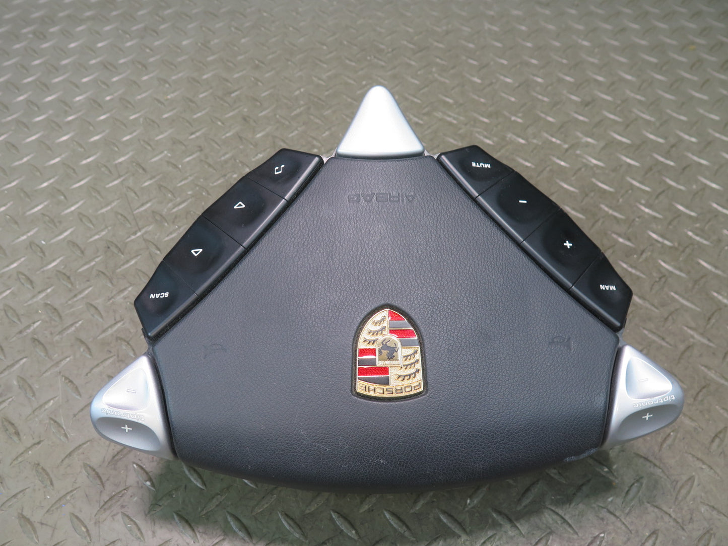 03-10 PORSCHE CAYENNE 955 957 FRONT LEFT DRIVER SIDE STEERING WHEEL SRS AIRBAG OEM
