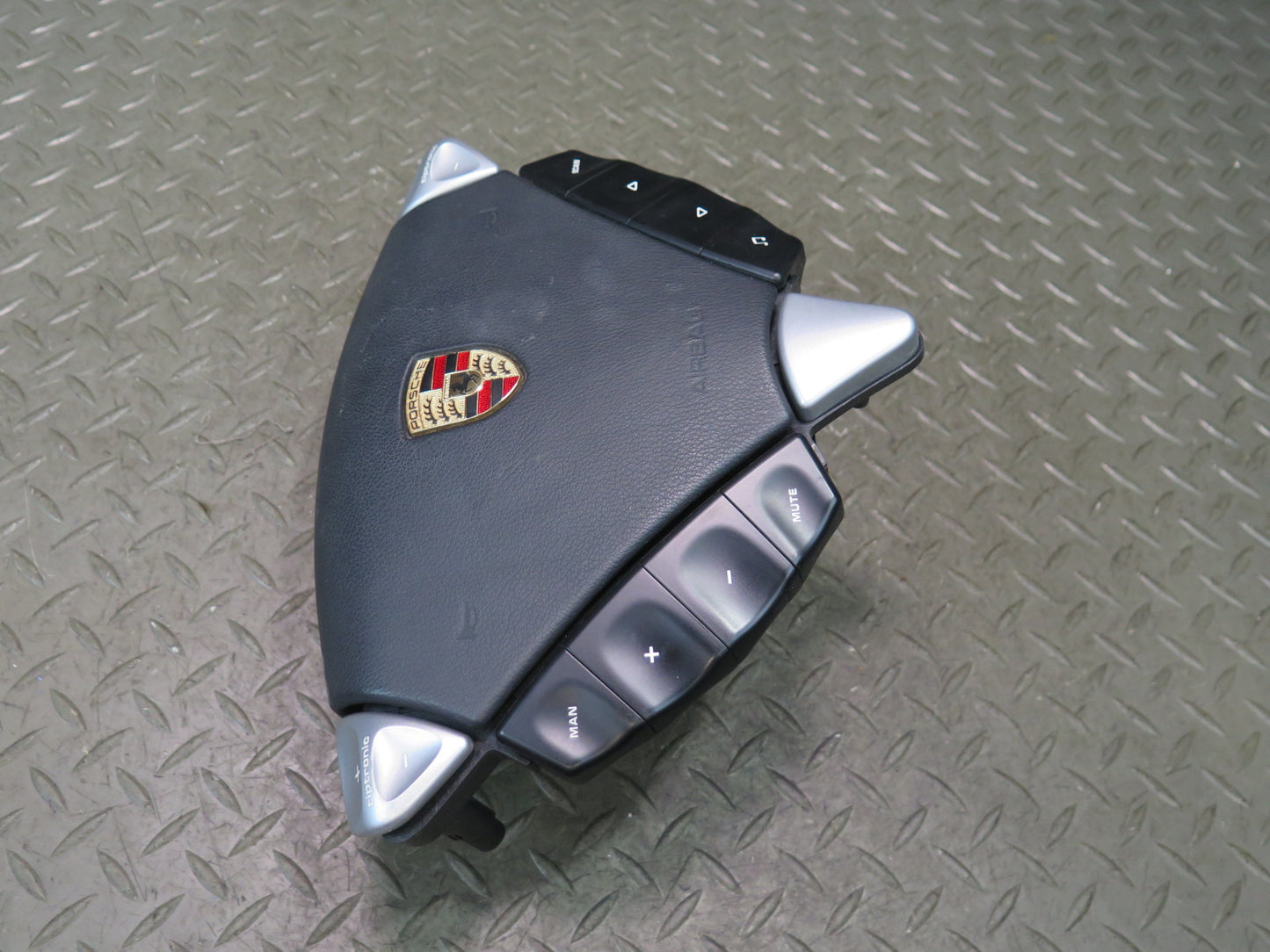 03-10 PORSCHE CAYENNE 955 957 FRONT LEFT DRIVER SIDE STEERING WHEEL SRS AIRBAG OEM